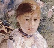 Detail of the  Woman near the window, Berthe Morisot